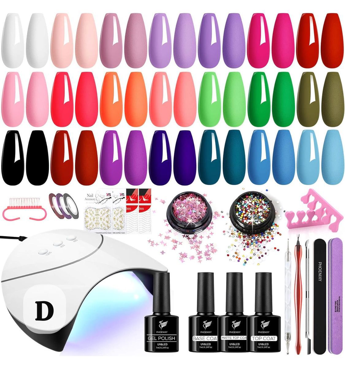 Kit de Gel para Uñas Profesional