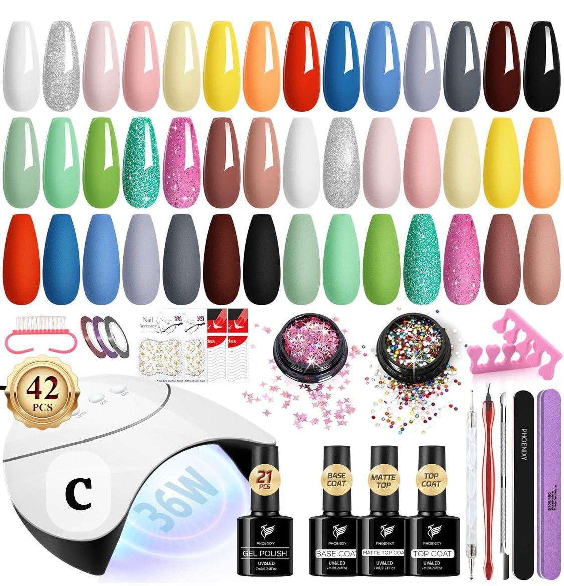 Kit de Gel para Uñas Profesional