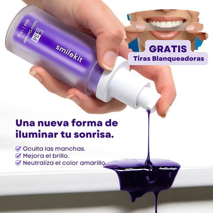 SmileKit™ | Sonrisa Limpia, Fresca y Reluciente |Tiras Blanqueadoras GRATIS|