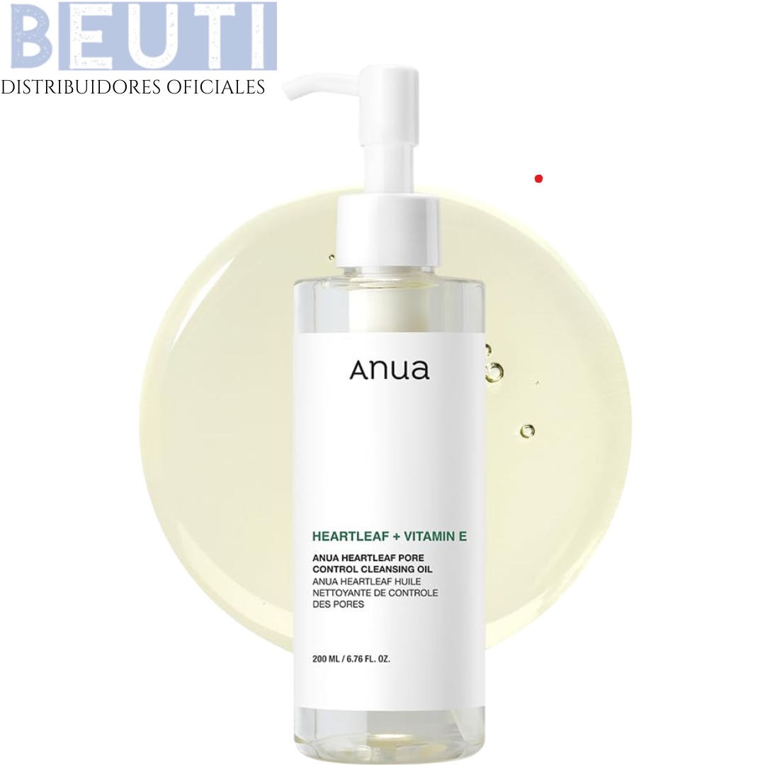 Anua®: Aceite limpiador para el control de poros.