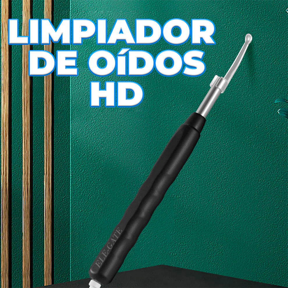 EARCLEANER® KIT LIMPIEZA OÍDOS PROFESIONAL CON CÁMARA ULTRAHD