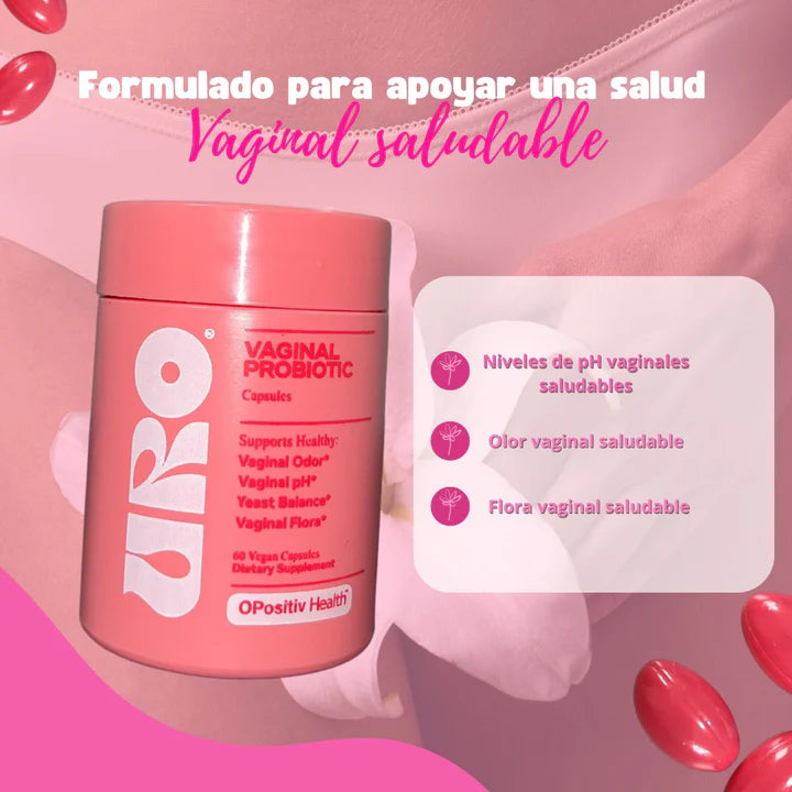 URO Probioticos® Cuidar tu salud íntima nunca fue tan fácil