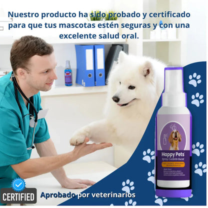 HappyPets® Elimina el mal aliento, el sarro y cuida la salud bucal de tu Mascota!